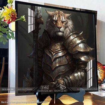 file tranh con giap trang tri con ho dan 1227