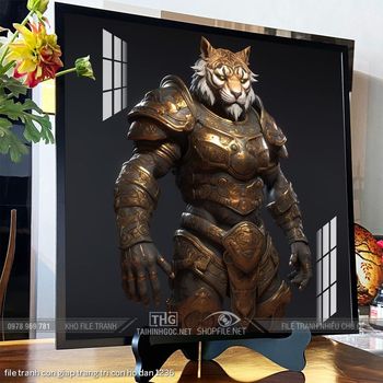 file tranh con giap trang tri con ho dan 1236