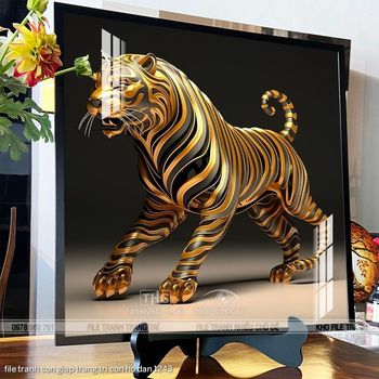 file tranh con giap trang tri con ho dan 1243