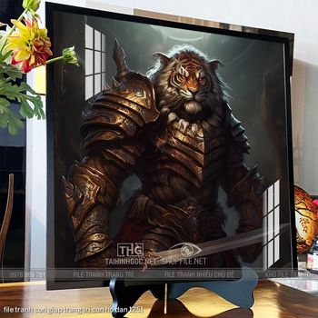 file tranh con giap trang tri con ho dan 1251