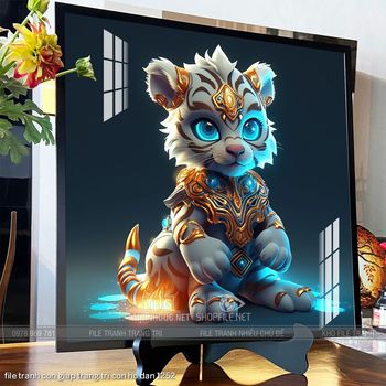 file tranh con giap trang tri con ho dan 1252