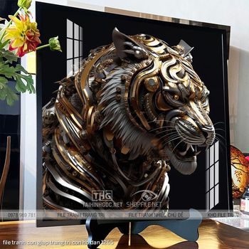 file tranh con giap trang tri con ho dan 1265