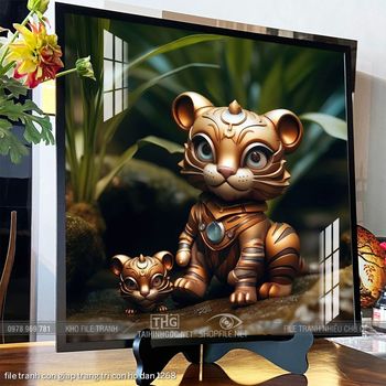 file tranh con giap trang tri con ho dan 1268