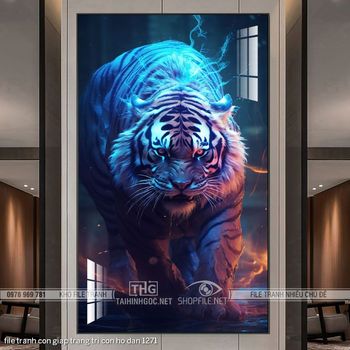 file tranh con giap trang tri con ho dan 1271