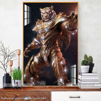 file tranh con giap trang tri con ho dan 1284