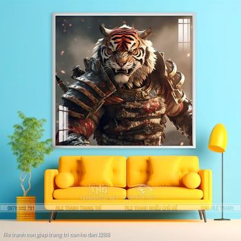 file tranh con giap trang tri con ho dan 1288