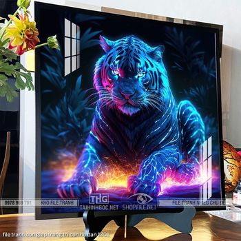 file tranh con giap trang tri con ho dan 1301