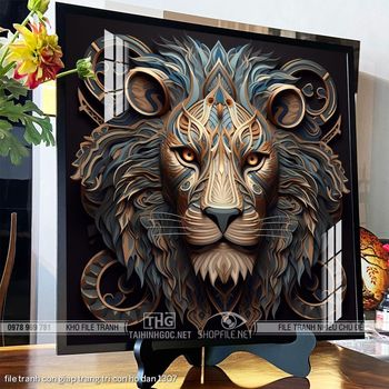 file tranh con giap trang tri con ho dan 1307