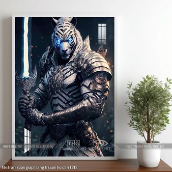 file tranh con giap trang tri con ho dan 1312