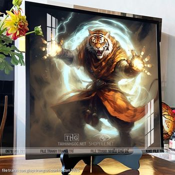 file tranh con giap trang tri con ho dan 1326