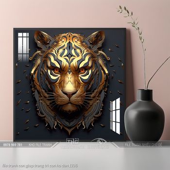 file tranh con giap trang tri con ho dan 1336