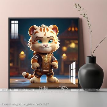 file tranh con giap trang tri con ho dan 1337