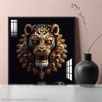 file tranh con giap trang tri con ho dan 1349