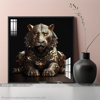 file tranh con giap trang tri con ho dan 1350