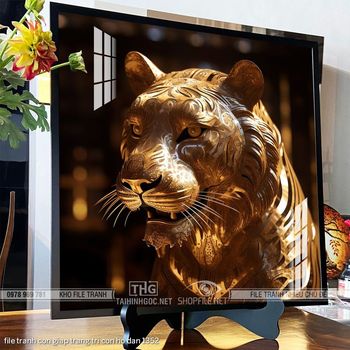 file tranh con giap trang tri con ho dan 1352