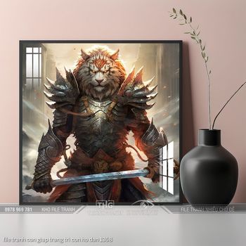 file tranh con giap trang tri con ho dan 1368