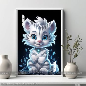 file tranh con giap trang tri con ho dan 1384