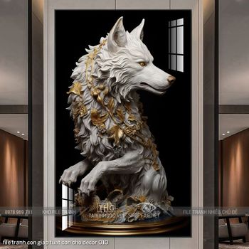 file tranh con giap tuat con cho decor 010