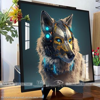 file tranh con giap tuat con cho decor 018