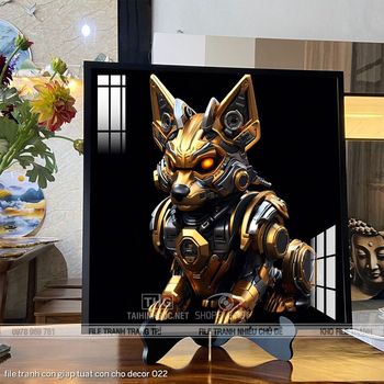 file tranh con giap tuat con cho decor 022