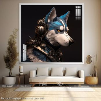 file tranh con giap tuat con cho decor 029