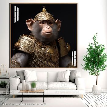 file tranh con giap tuoi khi than decor 021