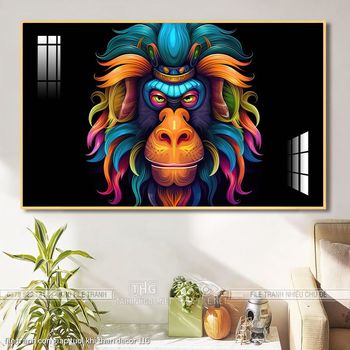 file tranh con giap tuoi khi than decor 116