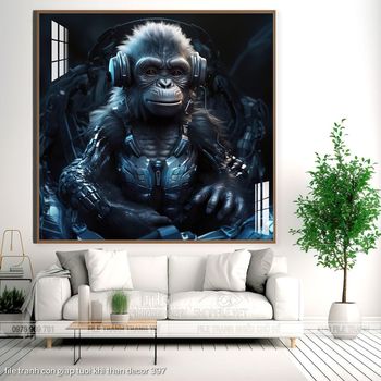 file tranh con giap tuoi khi than decor 397