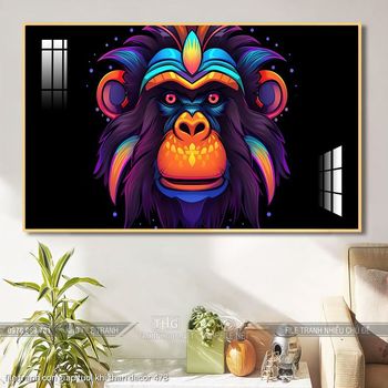 file tranh con giap tuoi khi than decor 478