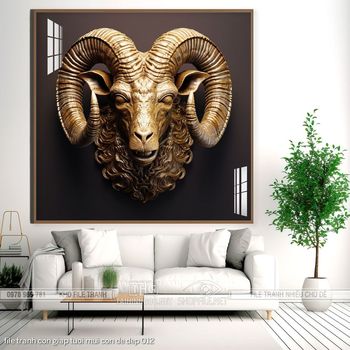 file tranh con giap tuoi mui con de dep 012