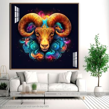 file tranh con giap tuoi mui con de dep 023