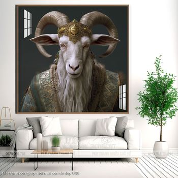 file tranh con giap tuoi mui con de dep 038