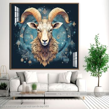 file tranh con giap tuoi mui con de dep 063