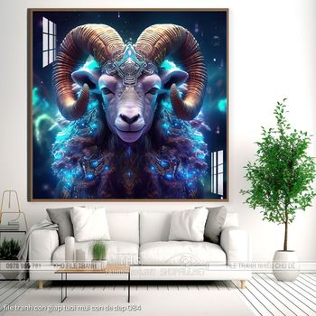 file tranh con giap tuoi mui con de dep 084