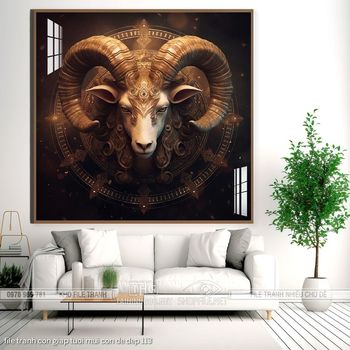 file tranh con giap tuoi mui con de dep 113