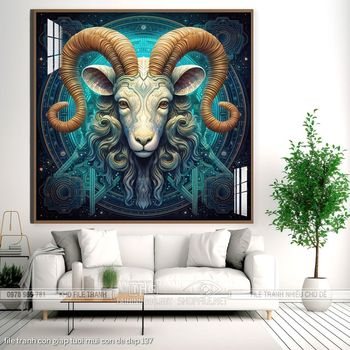 file tranh con giap tuoi mui con de dep 137