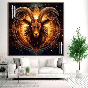 file tranh con giap tuoi mui con de dep 142