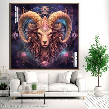 file tranh con giap tuoi mui con de dep 143