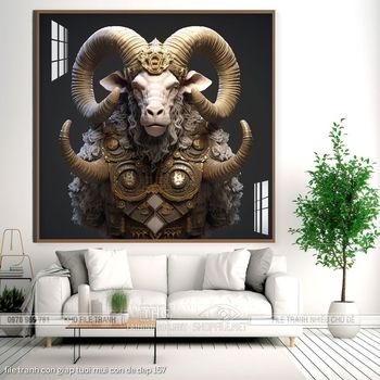 file tranh con giap tuoi mui con de dep 157