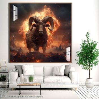 file tranh con giap tuoi mui con de dep 172