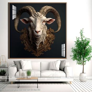 file tranh con giap tuoi mui con de dep 181