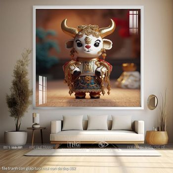 file tranh con giap tuoi mui con de dep 182