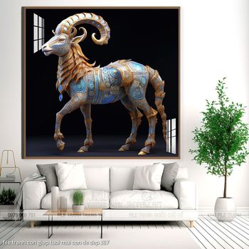 file tranh con giap tuoi mui con de dep 187