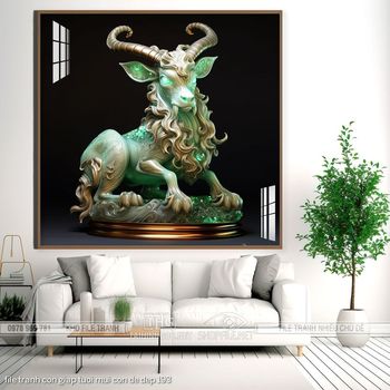 file tranh con giap tuoi mui con de dep 193