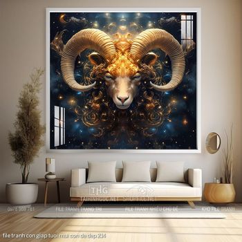 file tranh con giap tuoi mui con de dep 214