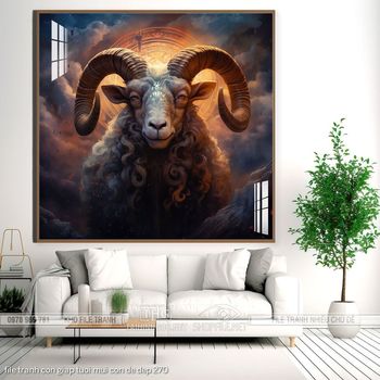 file tranh con giap tuoi mui con de dep 270