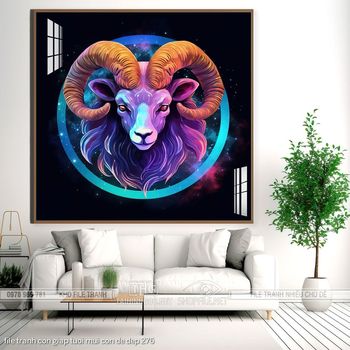 file tranh con giap tuoi mui con de dep 276