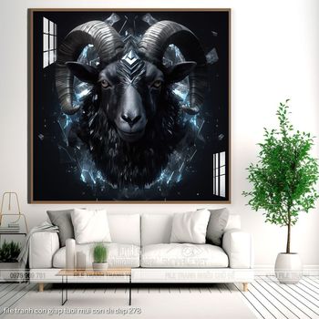 file tranh con giap tuoi mui con de dep 278