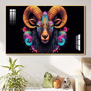 file tranh con giap tuoi mui con de dep 286