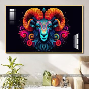 file tranh con giap tuoi mui con de dep 320